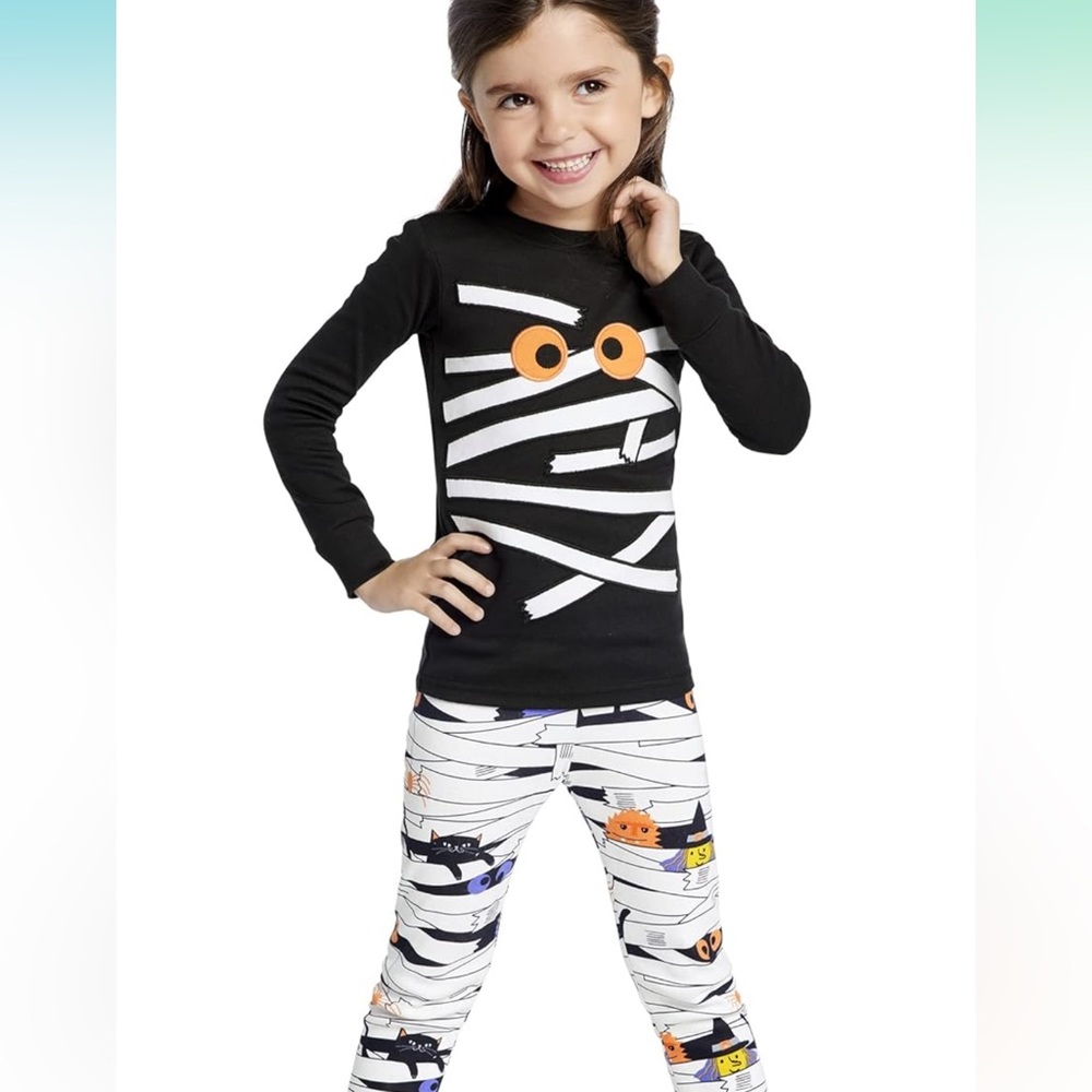 NWT Gymboree unisex Halloween mummy pajamas